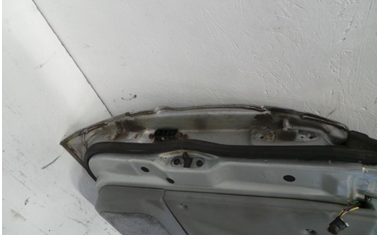 Mitsubishi Space Runner N10 T&uuml;r vorn rechts Beifahrert&uuml;r Rohbau Silber